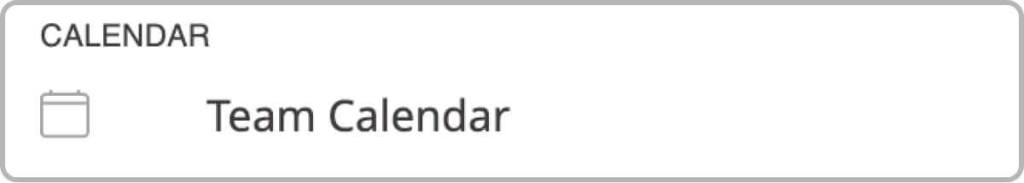 GroupCal event details popup - Calendar section