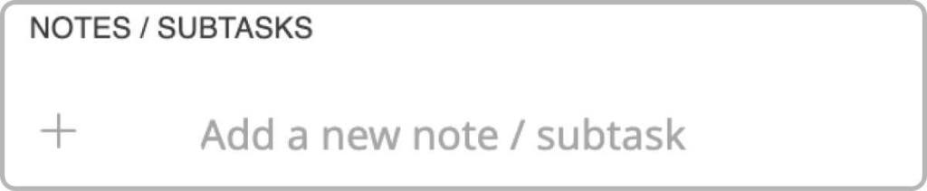 GroupCal event details popup - Notes section