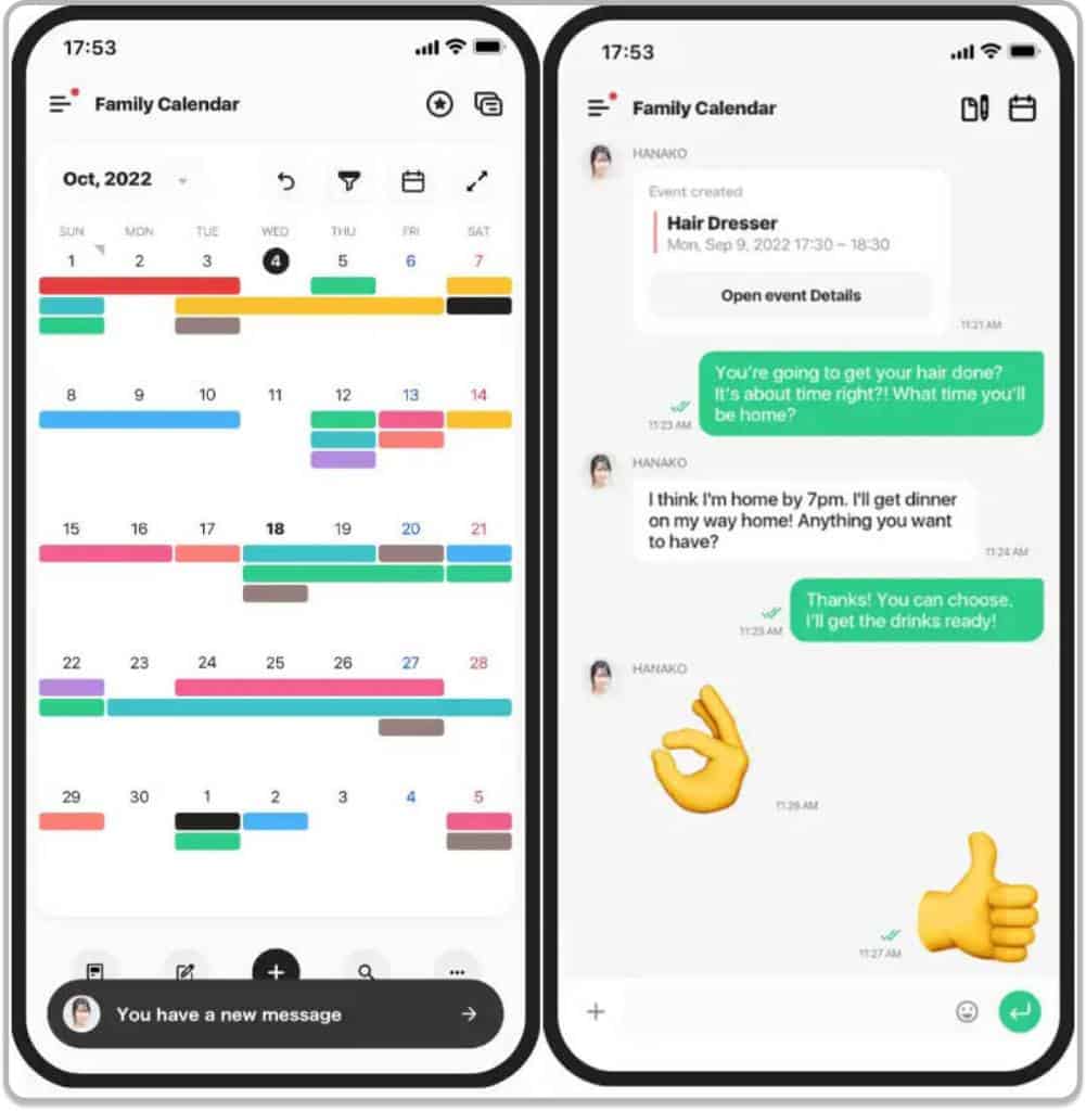 TimeTree app